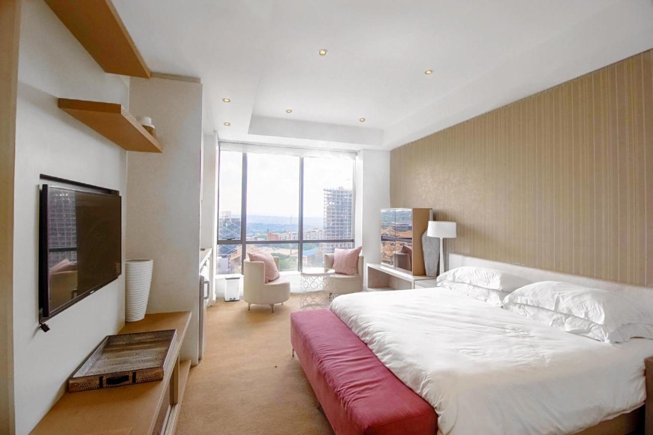 Sandton Luxury Apartment Joanesburgo Exterior foto